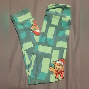 CHRISTMAS Lularoe kids' leggings S/M-